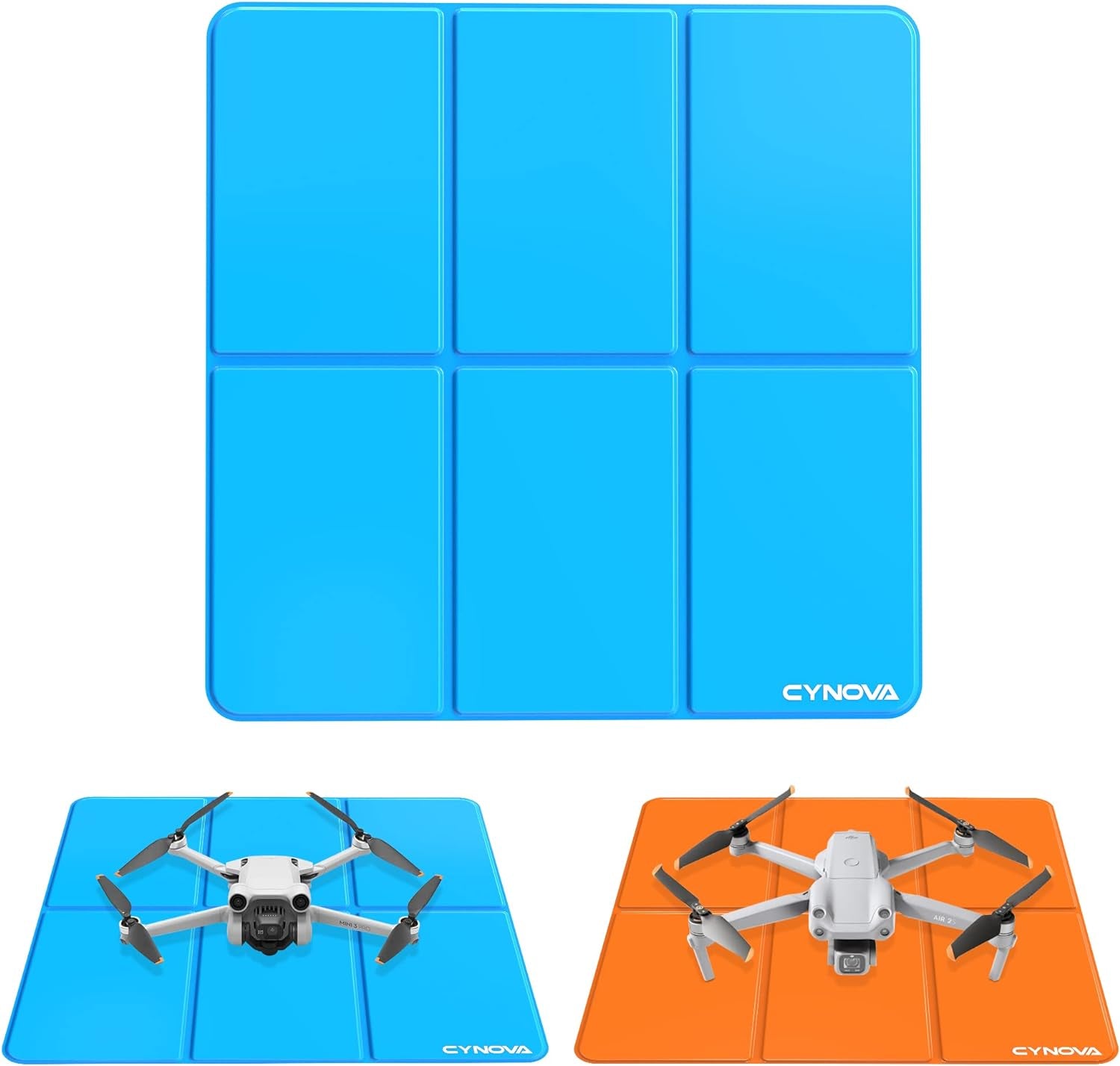 Drone Landing Pad Weighted for DJI AIR 3,Universal Waterproof Portable Landing Mat for DJI Mini 3 Pro/Dji Air 2S / DJI Drone Mini 2 / DJI Mini 4K / FPV Avata/Drone Accessories(65Cm/25Inch)